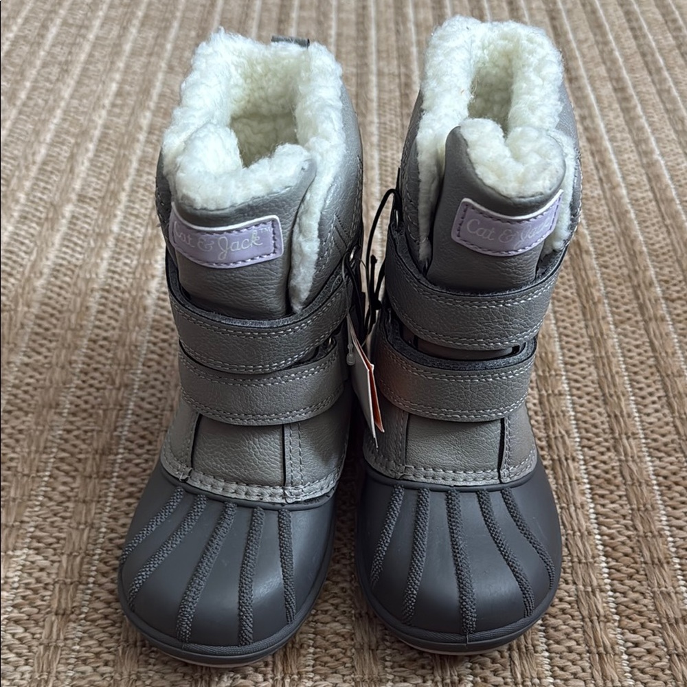 Cat & Jack Gray Winter Boots